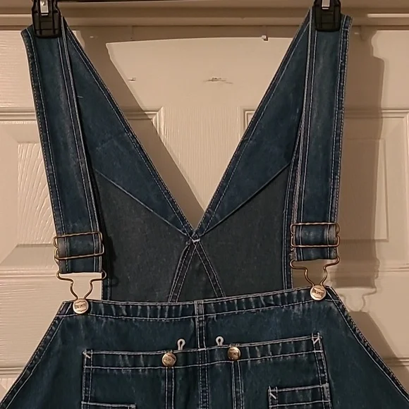 Big Smith Blue Denim Overalls - Picture 3 of 12